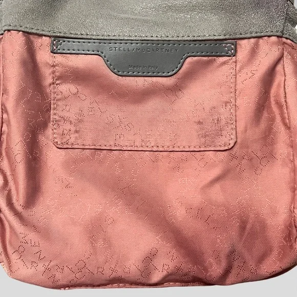 Stella McCartney Mini Grey Falabella Tiny Tote Bag - Picture 9 of 13